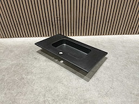 Allibert 80 cm polybeton basin 1 tank 826718 wasbak - afbeelding 19 van  34
