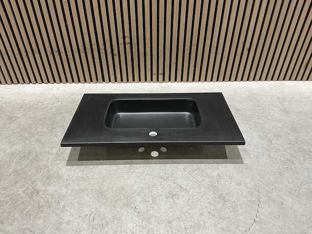 Allibert 80 cm polybeton basin 1 tank 826718 wasbak - afbeelding 20 van  34