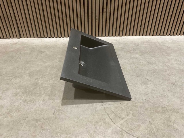 Allibert 80cm nexx 800x460 solid black 816338 wasbak - afbeelding 15 van  36