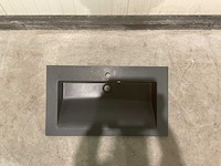 Allibert 80cm nexx 800x460 solid black 816338 wasbak - afbeelding 23 van  36