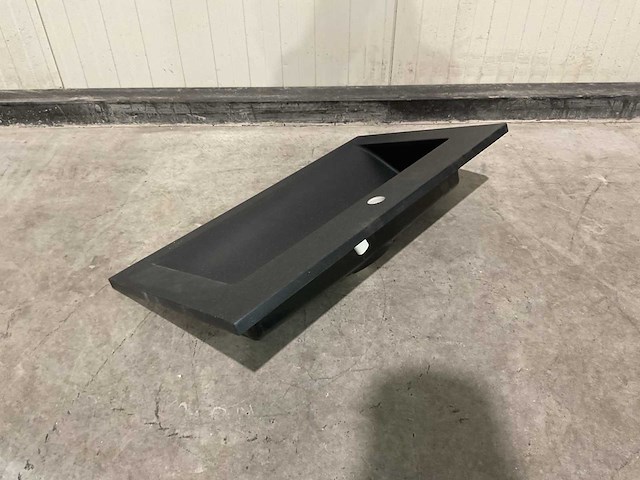 Allibert 80cm nexx 800x460 solid black 816338 wasbak - afbeelding 26 van  36