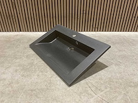 Allibert 80cm nexx 800x460 solid black 816338 wasbak - afbeelding 21 van  41