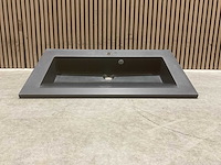 Allibert 80cm nexx 800x460 solid black 816338 wastafels 12 stuks - afbeelding 11 van  27