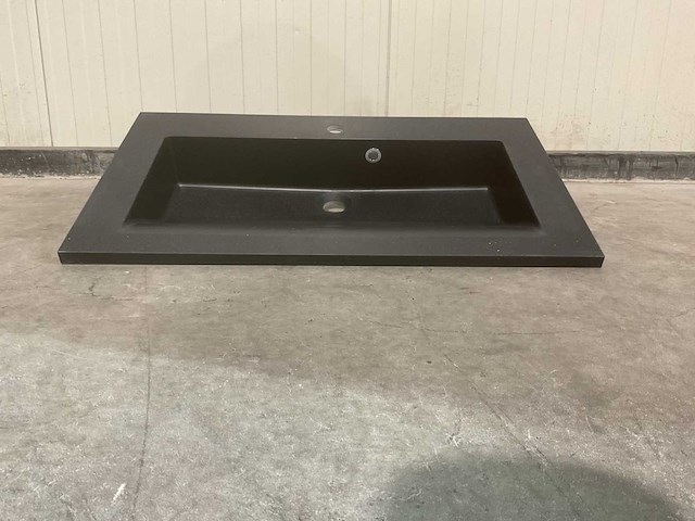 Allibert 80cm nexx 800x460 solid black 816338 wastafels 12 stuks - afbeelding 18 van  27