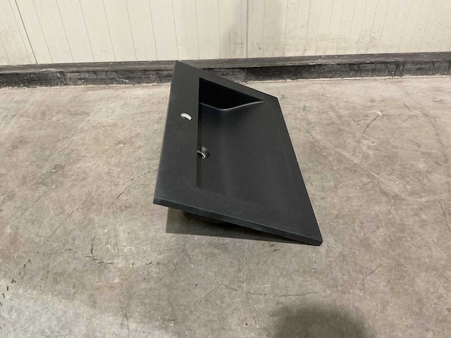 Allibert 80cm nexx 800x460 solid black 816338 wastafels 12 stuks - afbeelding 19 van  27