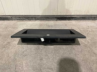 Allibert 80cm nexx 800x460 solid black 816338 wastafels 12 stuks - afbeelding 20 van  27