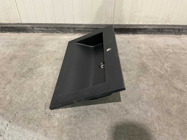Allibert 80cm nexx 800x460 solid black 816338 wastafels 12 stuks - afbeelding 21 van  27