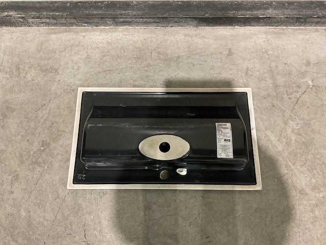 Allibert 80cm nexx 800x460 solid black 816338 wastafels 12 stuks - afbeelding 23 van  27