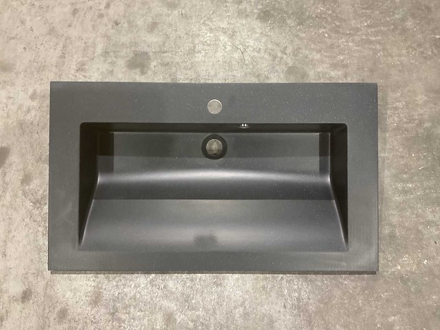 Allibert 80cm nexx 800x460 solid black 816338 wastafels 12 stuks - afbeelding 24 van  27