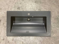Allibert 80cm nexx 800x460 solid black 816338 wastafels 12 stuks - afbeelding 24 van  27