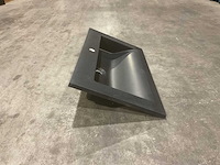 Allibert 80cm nexx 800x460 solid black 816338 wastafels 12 stuks - afbeelding 26 van  27