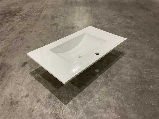 Allibert 80cm plan ceramique 1v 251583 wastafels (17x) - afbeelding 2 van  40