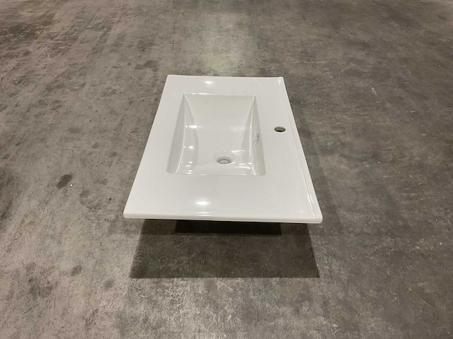 Allibert 80cm plan ceramique 1v 251583 wastafels (17x) - afbeelding 3 van  40