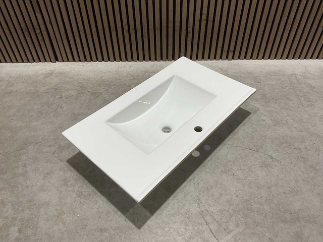 Allibert 80cm plan ceramique 1v 251583 wastafels (17x) - afbeelding 16 van  40