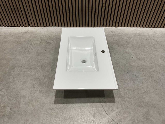 Allibert 80cm plan ceramique 1v 251583 wastafels (17x) - afbeelding 17 van  40
