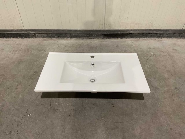 Allibert 80cm plan ceramique 1v 251583 wastafels (17x) - afbeelding 19 van  40