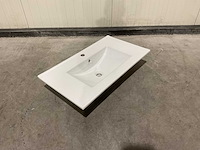 Allibert 80cm plan ceramique 1v 251583 wastafels (17x) - afbeelding 22 van  40