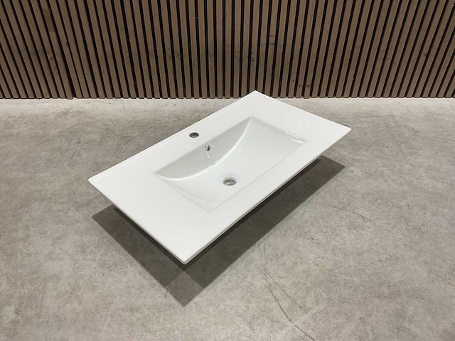 Allibert 80cm plan ceramique 1v 251583 wastafels (17x) - afbeelding 12 van  40