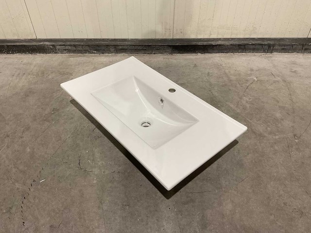 Allibert 80cm plan ceramique 1v 251583 wastafels (17x) - afbeelding 29 van  40