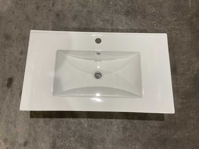 Allibert 80cm plan ceramique 1v 251583 wastafels (17x) - afbeelding 36 van  40