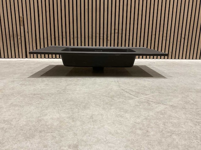 Allibert 81cm plan polybeton noir mat 827780 wasbak - afbeelding 7 van  34