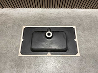 Allibert 81cm plan polybeton noir mat 827780 wasbak - afbeelding 18 van  34