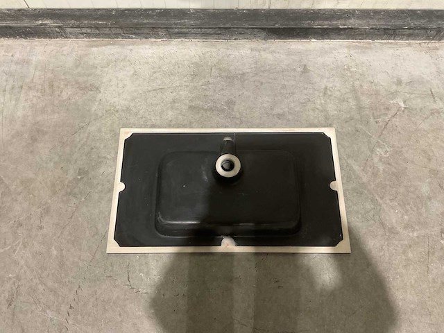 Allibert 81cm plan polybeton noir mat 827780 wasbak - afbeelding 19 van  34