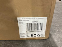 Allibert 81cm plan polybeton noir mat 827780 wasbak - afbeelding 5 van  34