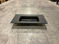 Allibert 81cm plan polybeton noir mat 827780 wastafels 19 stuks - afbeelding 10 van  17