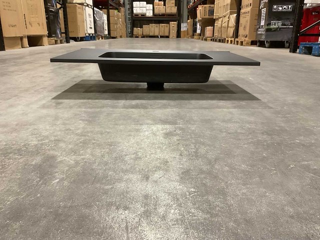 Allibert 81cm plan polybeton noir mat 827780 wastafels 19 stuks - afbeelding 13 van  17