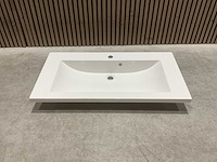 Allibert 90cm plan polybeton 1 vasque blanc 816344 wastafels 15 stuks - afbeelding 9 van  50