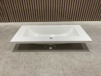 Allibert 90cm plan polybeton 1 vasque blanc 816344 wastafels 15 stuks - afbeelding 15 van  50