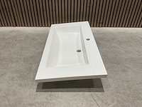 Allibert 90cm plan polybeton 1 vasque blanc 816344 wastafels 15 stuks - afbeelding 17 van  50