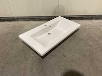 Allibert 90cm plan polybeton 1 vasque blanc 816344 wastafels 15 stuks - afbeelding 31 van  50
