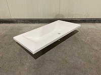 Allibert 90cm plan polybeton 1 vasque blanc 816344 wastafels 15 stuks - afbeelding 36 van  50