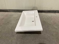 Allibert 90cm plan polybeton 1 vasque blanc 816344 wastafels 15 stuks - afbeelding 37 van  50