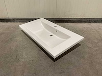 Allibert 90cm plan polybeton 1 vasque blanc 816344 wastafels 15 stuks - afbeelding 38 van  50