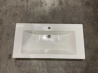 Allibert 90cm plan polybeton 1 vasque blanc 816344 wastafels 15 stuks - afbeelding 34 van  50