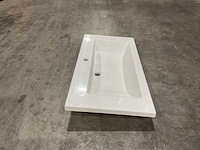 Allibert 90cm plan polybeton 1 vasque blanc 816344 wastafels 15 stuks - afbeelding 48 van  50