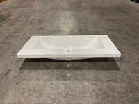 Allibert 90cm plan polybeton 1 vasque blanc 816344 wastafels 15 stuks - afbeelding 50 van  50