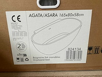 Allibert agata asara vrijstaande bad - afbeelding 3 van  4