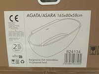 Allibert agata vrijstaande bad - afbeelding 4 van  4