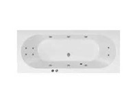 Allibert aqua ola inbouw whirlpool ligbad (170x70 cm) - afbeelding 1 van  2