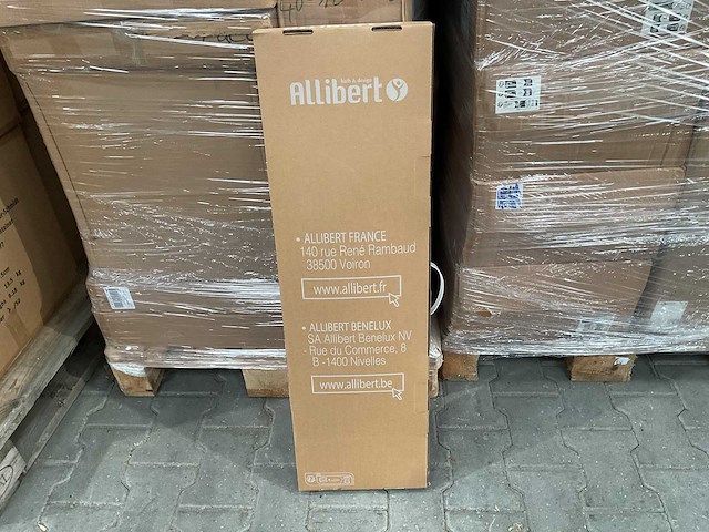 Allibert avery - vrijstaande badmengkraan met handdouche voor vloermontage - afbeelding 2 van  2