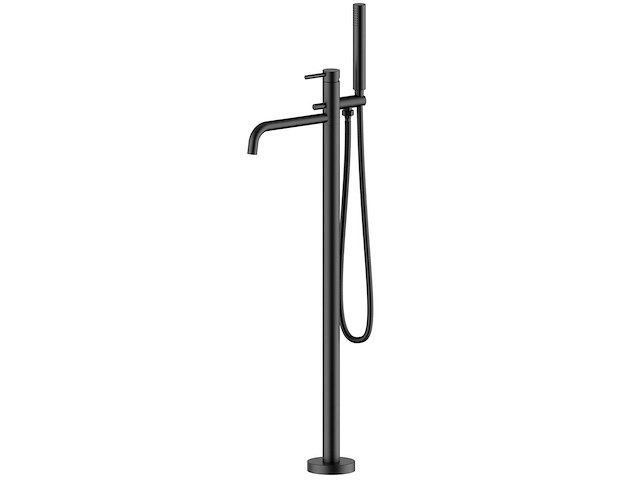 Allibert avery - vrijstaande badmengkraan met handdouche voor vloermontage - afbeelding 2 van  5