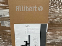 Allibert avery - vrijstaande badmengkraan met handdouche voor vloermontage - afbeelding 1 van  5