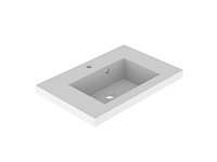 Allibert kole wastafel - afbeelding 1 van  1