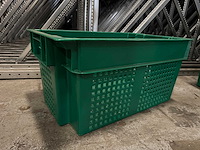 Allibert krat 60x40x30cm stapelbaar en nestelbaar (100x) - afbeelding 4 van  5