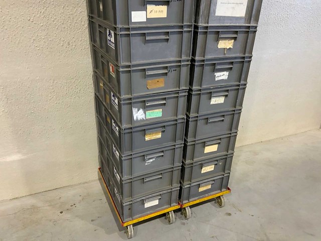 Allibert kunststof werkplaatsbakken (24x) - afbeelding 4 van  6