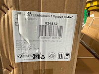 Allibert primo 80cm wastafel (2x) - afbeelding 3 van  4